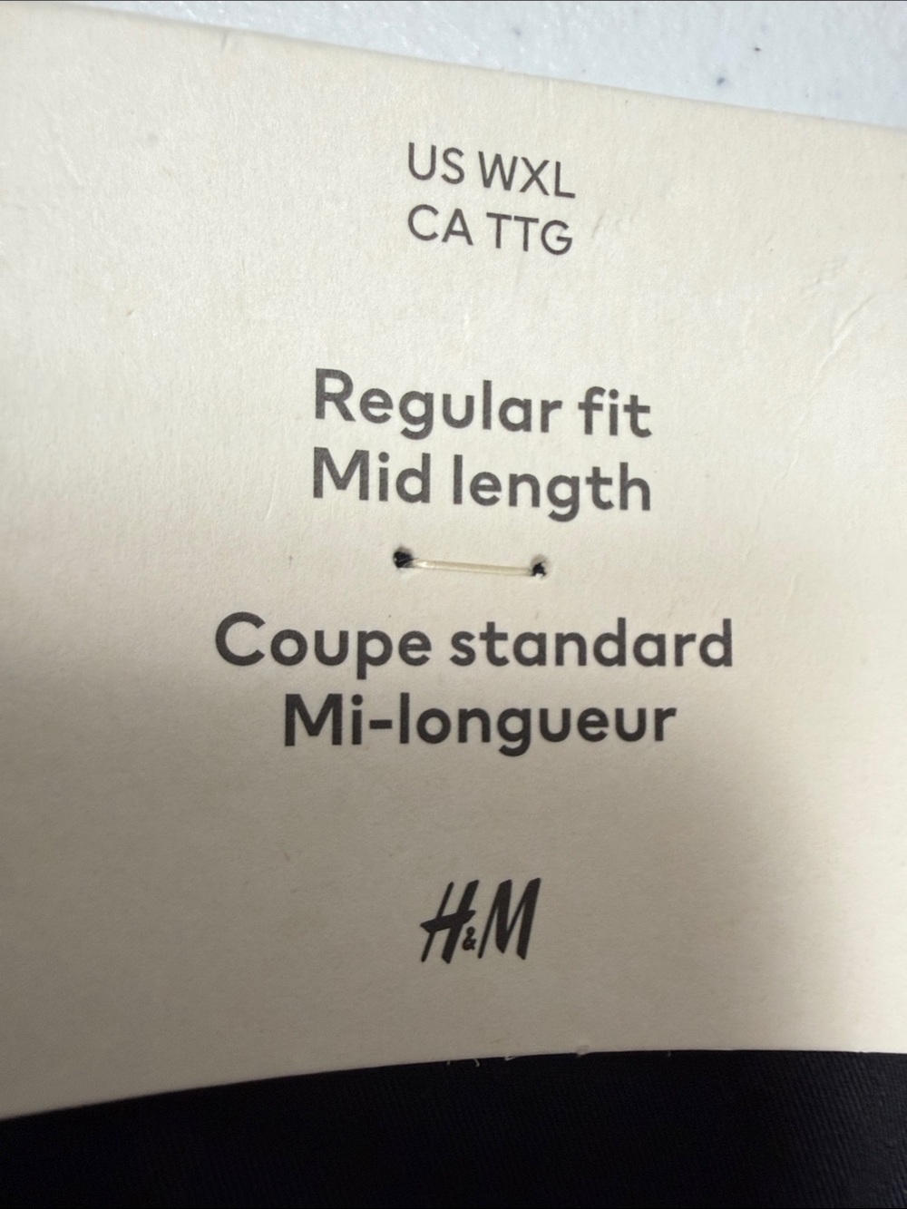 H&M Men's Dark Gray Flat-Front Casual Shorts - Picture 6 of 8